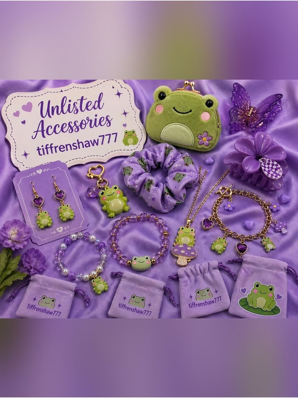 You Won! Unlisted Wallets, Wristlets, Charms, Dust Bags